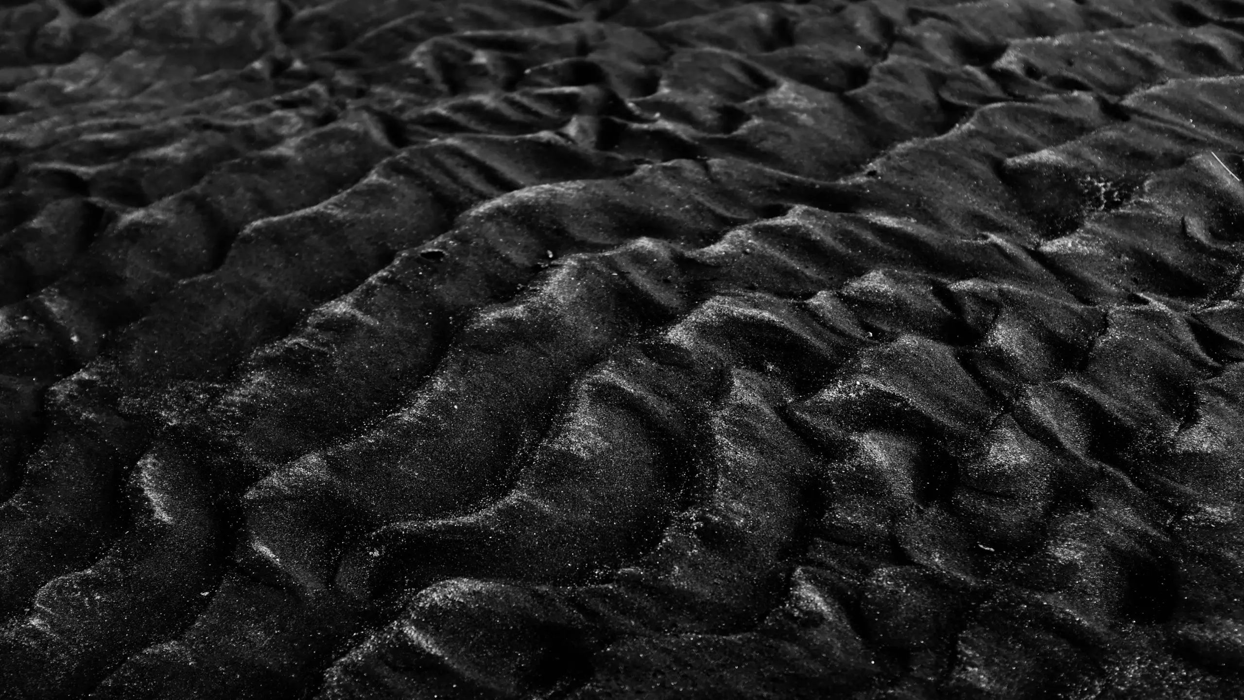 Sanddünenn schwarz weiß